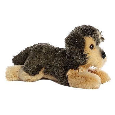 Aurora Medium Gray Flopsie 12" Yorky Adorable Stuffed Animal