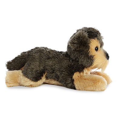 Aurora Medium Gray Flopsie 12" Yorky Adorable Stuffed Animal