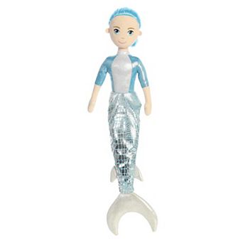 Aurora Large Blue Sea Sparkles Surf Sparkles 18" Quinn Enchanting Stuffed Doll