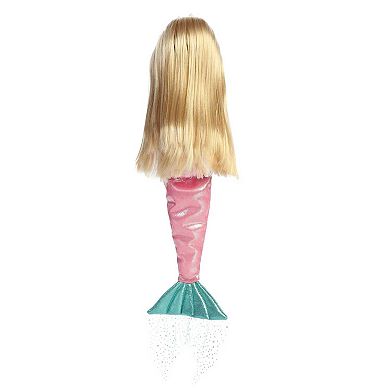Aurora Large Pink Sea Sparkles Coastal Sparkles 18" Sandy Enchanting Stuffed Doll