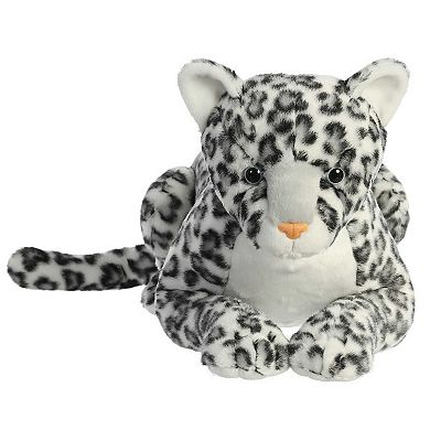 Aurora Large Gray Super Flopsie 28" Snow Leopard Adorable Stuffed Animal