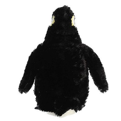 Aurora - Medium White Wild Life - 12" Emperor Penguin with Baby - Playful Stuffed Animal