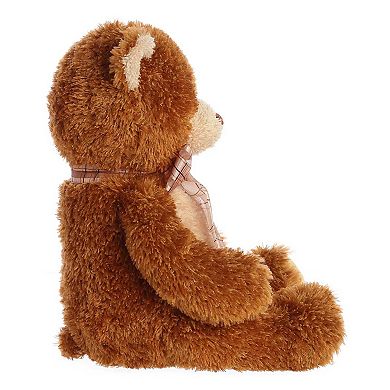 Aurora Large Brown Bear 16" Brown Sugar Snuggly Stuffed Animal