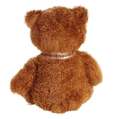 Aurora Large Brown Bear 16" Brown Sugar Snuggly Stuffed Animal