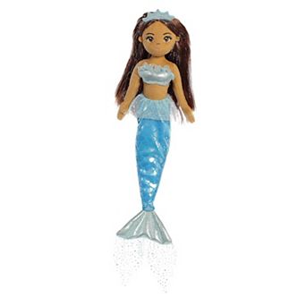 Aurora Large Blue Sea Sparkles Princess Sparkles 18" Yesenia Enchanting Stuffed Doll