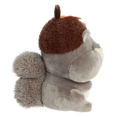 Aurora Small Gray Holiday Life In A Nutshell 8" Squirrel Festive Stuffed Animal