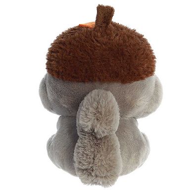 Aurora Small Gray Holiday Life In A Nutshell 8" Squirrel Festive Stuffed Animal