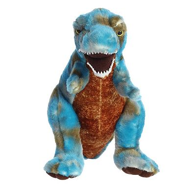 Aurora - Large Blue Dinos & Dragons - 14" T-Rex - Ferocious Stuffed Animal