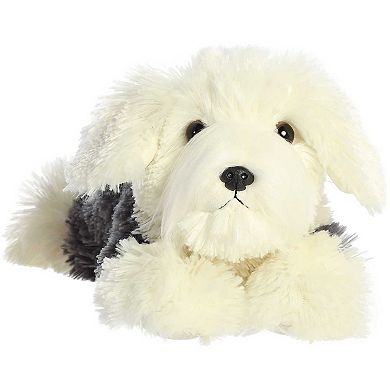 Aurora - Medium White Flopsie - 12" Edwin - Adorable Stuffed Animal