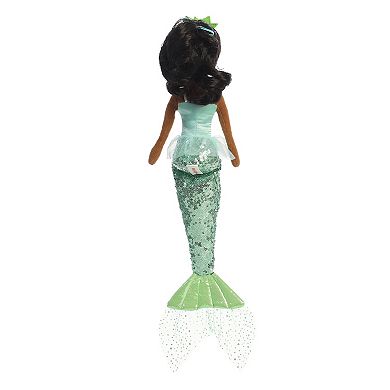 Aurora Large Green Sea Sparkles Tutu Sparkles 18" Ivy Enchanting Stuffed Doll