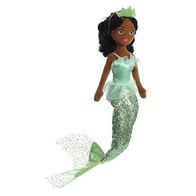 Aurora Large Green Sea Sparkles Tutu Sparkles 18" Ivy Enchanting Stuffed Doll