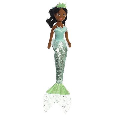 Aurora Large Green Sea Sparkles Tutu Sparkles 18" Ivy Enchanting Stuffed Doll