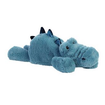 Aurora Large Blue Snoozles 18" Alligator Laid-back Stuffed Animal
