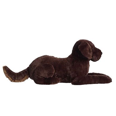 Aurora Large Brown Super Flopsie 28" Chocolate Lab Adorable Stuffed Animal
