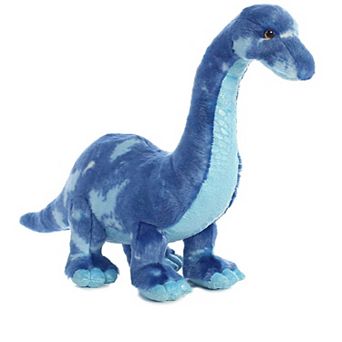 Aurora Large Blue Dinos & Dragons 15.5" Brachiosaurus Ferocious Stuffed Animal