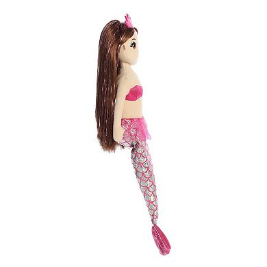 Aurora Large Pink Sea Sparkles 18" Ruby Enchanting Stuffed Doll