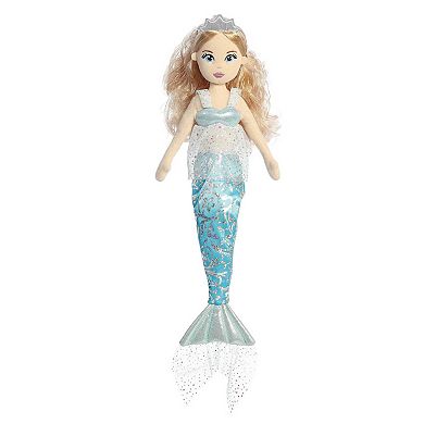 Aurora - Large Multicolor Sea Sparkles - 18" Amanda - Enchanting Stuffed Doll