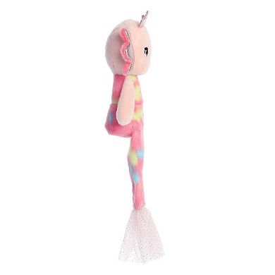 Aurora Large Pink Sea Sparkles 14" Mermolotl Enchanting Stuffed Animal