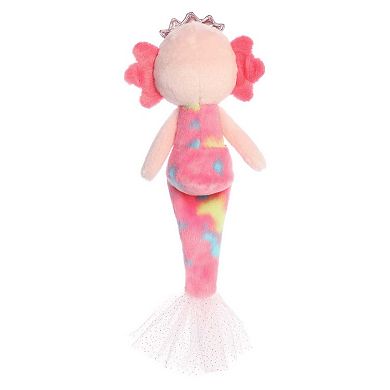 Aurora Large Pink Sea Sparkles 14" Mermolotl Enchanting Stuffed Animal