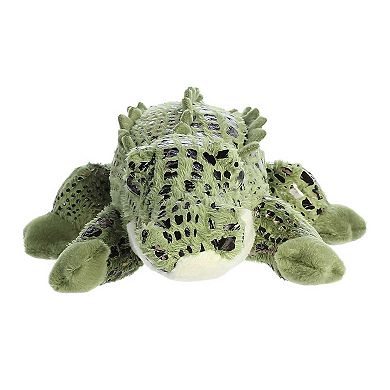 Aurora - Large Green Flopsie - 14" Alli - Adorable Stuffed Animal