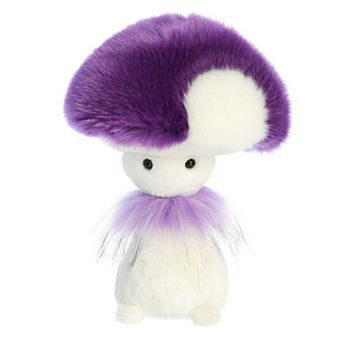 Aurora Small Fungi Friends 9" Pretty Purple Vibrant Stuffed Animal