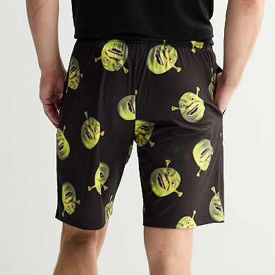 Men's Shrek Pajama Shorts