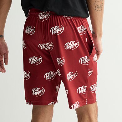 Men's Dr Pepper Pajama Shorts