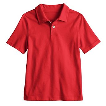 Boys 4-12 Jumping Beans® Solid Uniform Polo Shirt