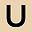 Gold Tone U