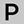 Silver Tone P