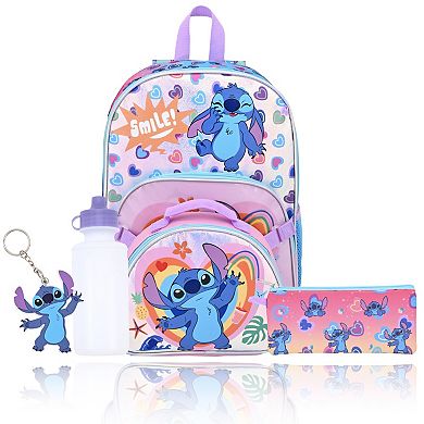 Disney's Lilo & Stitch "Smile" 5-Pc. Backpack Set