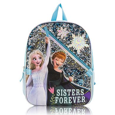 Disney's Frozen 5-pc. Sequin Heart Backpack with Water Bottle