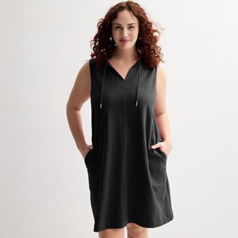 Plus Size Sonoma Goods For Life® Easy Knit Tank Dress