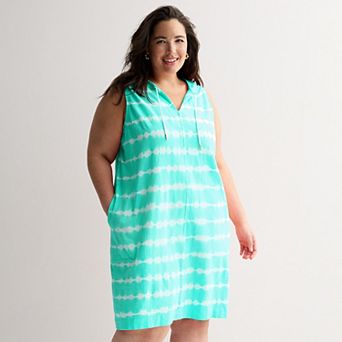 Plus Size Sonoma Goods For Life® Easy Knit Tank Dress