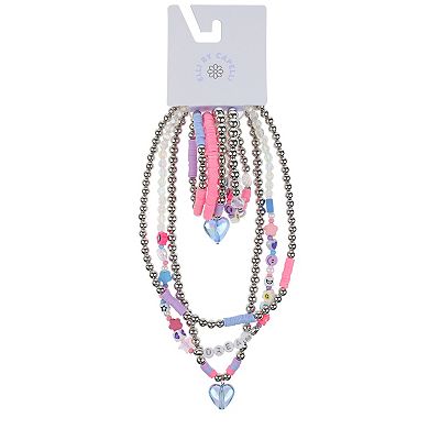 Girls Elli by Capelli 8-pc. Stretch Necklace and Bracelet Set