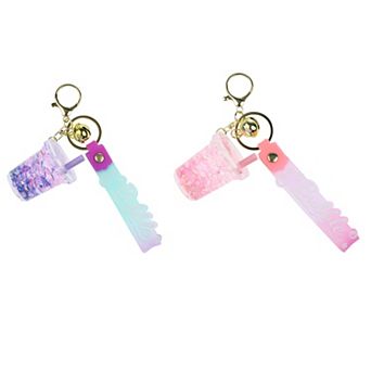 Girls Elli by Capelli 2 pc BFF Boba Keychain Set
