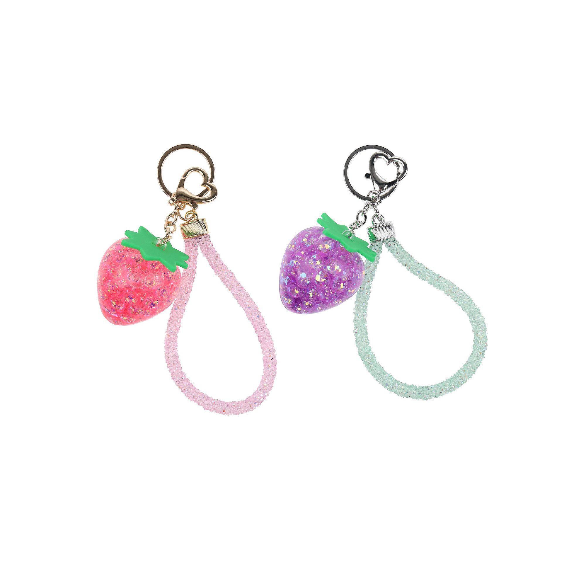 Girls Elli by Capelli 2-pc. BFF Strawberry Keychain Set, Multi