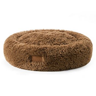 TCL Town & Country Luxe CuddleTown Fuzzy Solid Donut Pet Bed