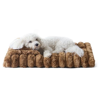 TCL Town & Country Luxe CuddleTown Ribbed Bubble Stripe Pillow Crate Mat