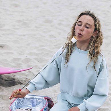 Girls 7-16 Hurley Oversized Scuba Crewneck Sweatshirt