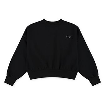 Girls 7-16 Hurley Oversized Scuba Crewneck Sweatshirt