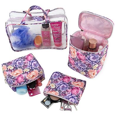 Emma & Chloe Large 4-Piece Travel Tote Set