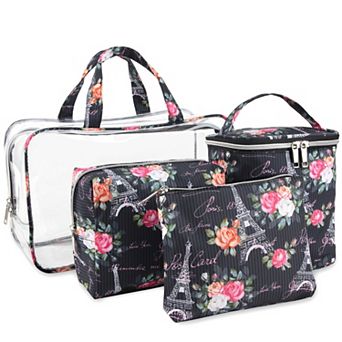 Emma & Chloe Large 4 pc Travel Tote Set