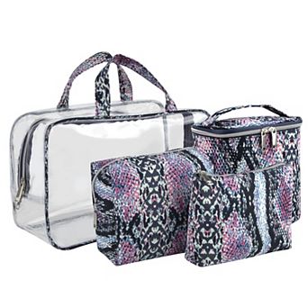 Emma & Chloe Large 4 pc Travel Tote Set