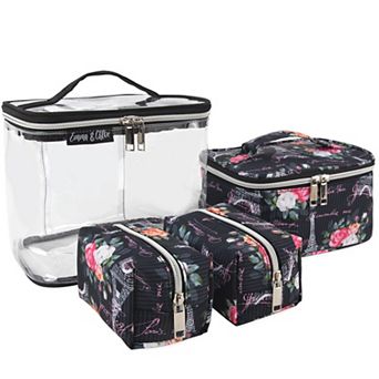 Emma & Chloe 4 pc Travel Train Case Set