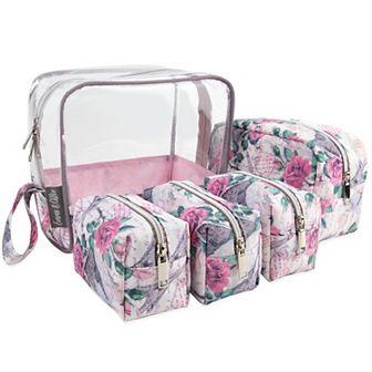 Emma & Chloe 5 pc Travel Wristlet Set