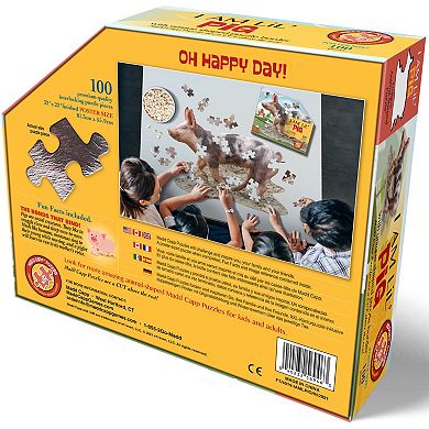 Madd Capp Games Madd Capp Jr: I Am LiL' Pig - 100 pc. Puzzle