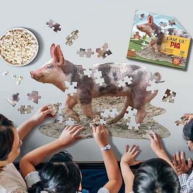Madd Capp Games Madd Capp Jr: I Am LiL' Pig - 100 pc. Puzzle