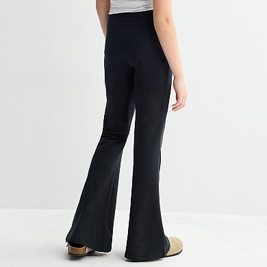 Girls 7-16 SO® High Rise Flare Leggings in Regular & Plus Size