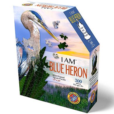 Madd Capp Games: I Am Blue Heron - 300 pcs Puzzle